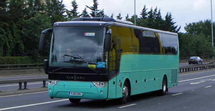 Barnes Van Hool TX16 Alicron YJ12CGG